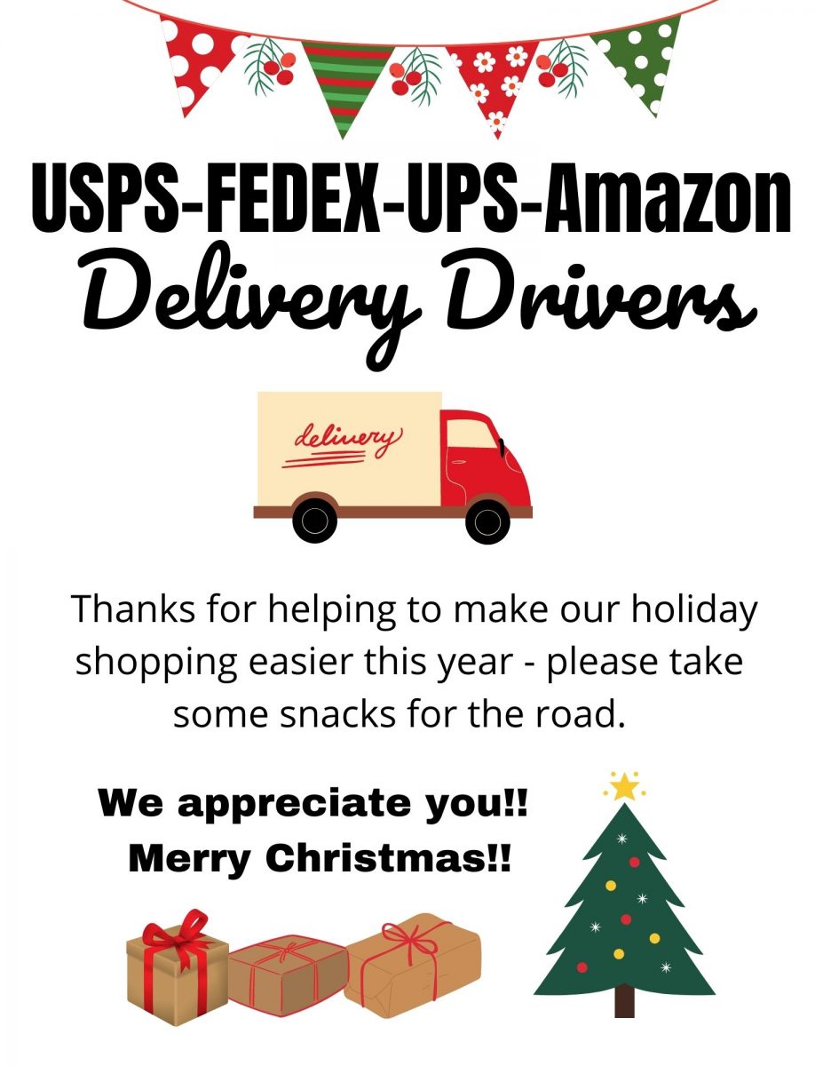 delivery driver free printable snack sign and basket ideas